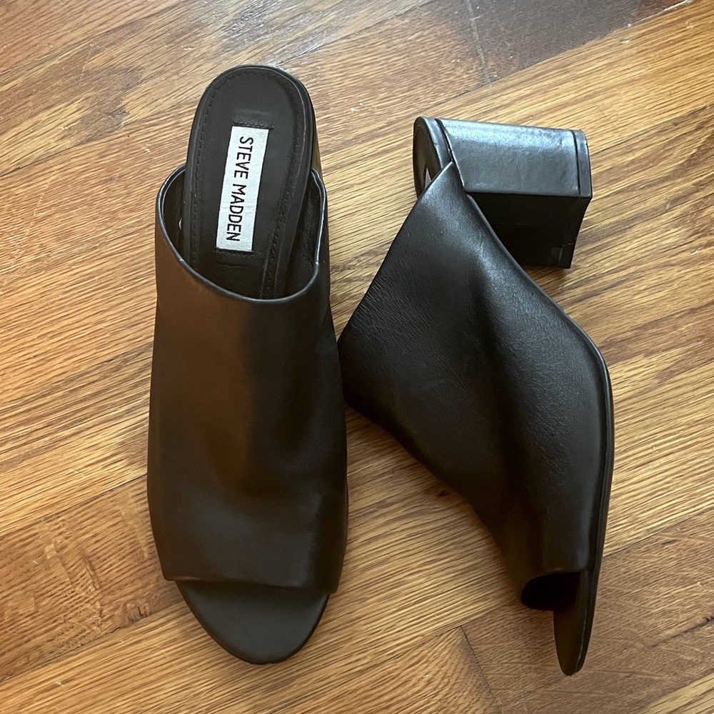 Steve Madden heeled mules